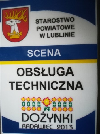 Dozynki Wojewódzkie zapewniliśmy scenę z zadaszeniem i konstrukcje sceniczne pod banery